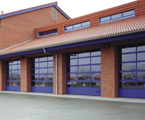 hormann alr40 lightweight sectional door yet very strong